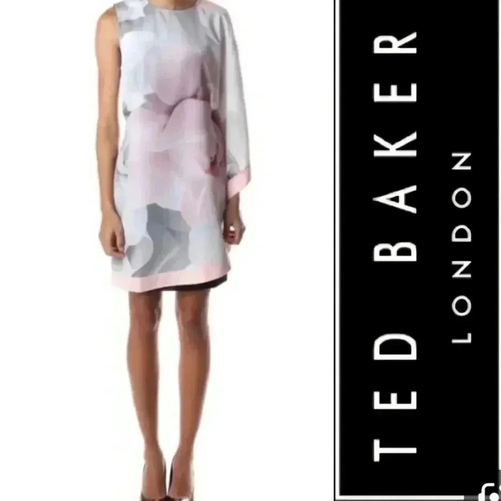 Ted Baker coctail rose tunic dress